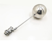 Stainless steel high pressure water tank small brass ball float valves,float valve ball